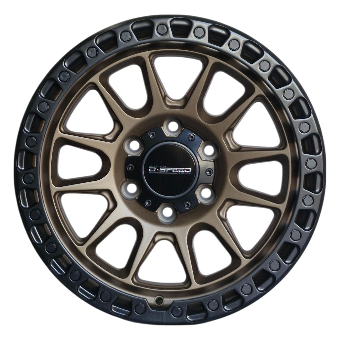 D-Speed XT-1 4x4 17x9 Matt Bronze