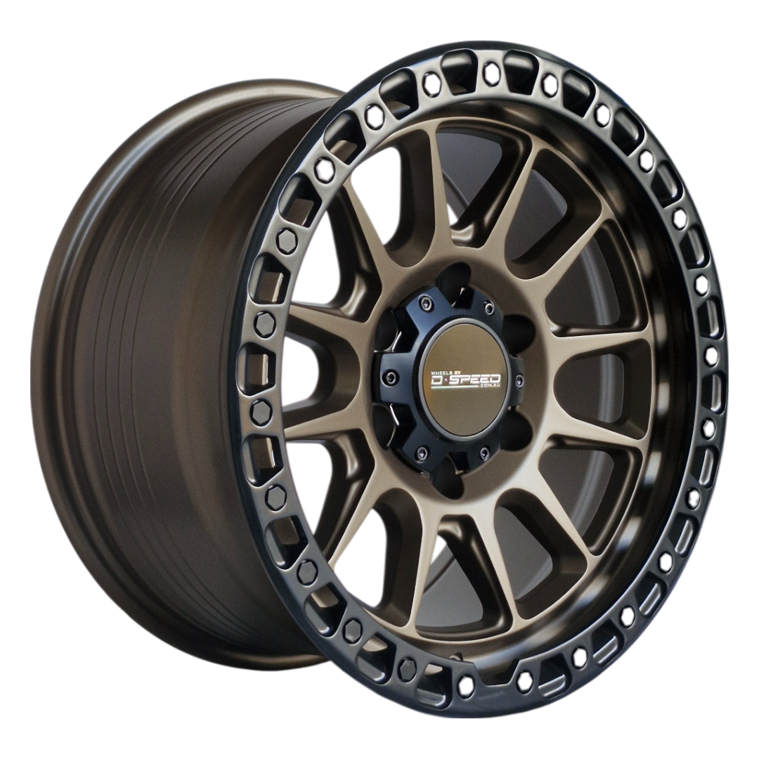 D-Speed XT-1 4x4 17x9 Matt Bronze