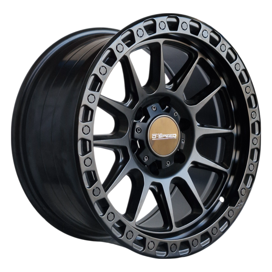 D-Speed XT-1 4x4 18x9 6x139.7 Satin Black