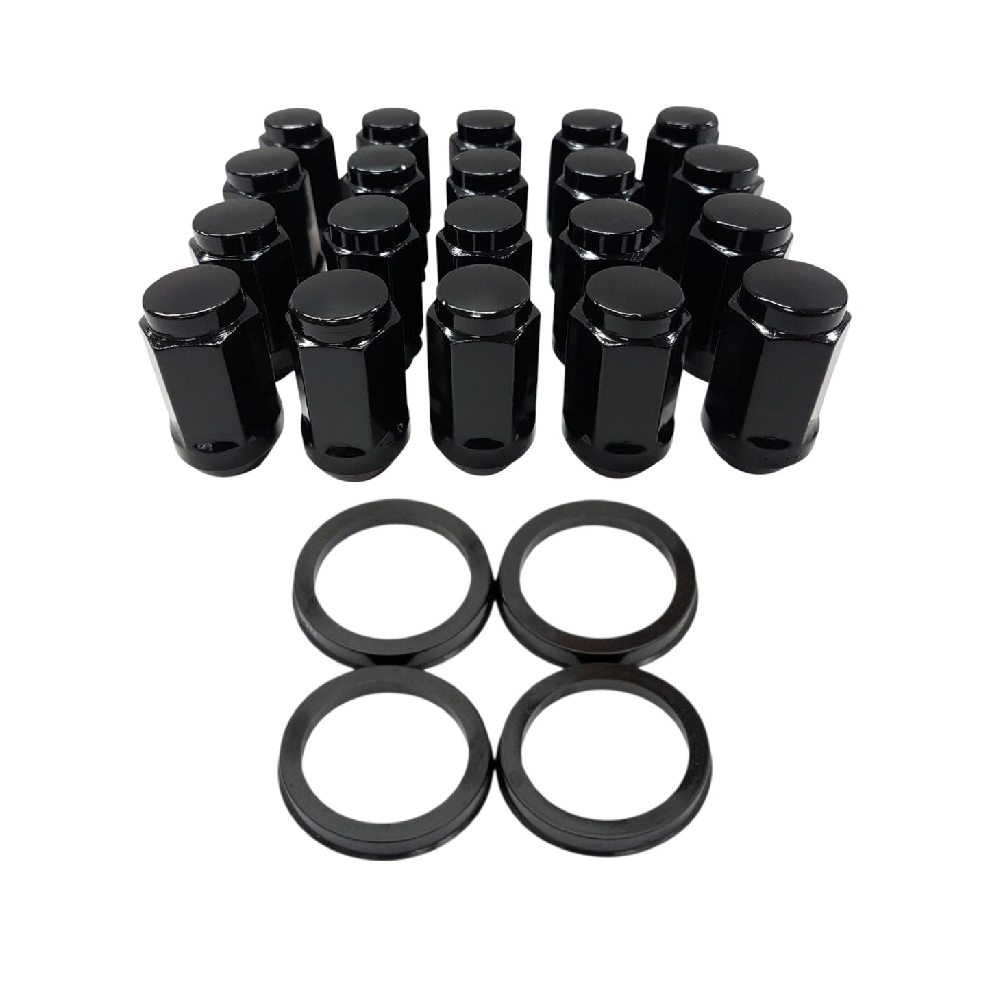 D-Speed Fitting Kits (Black Steel Wheel Nuts & Hubrings)
