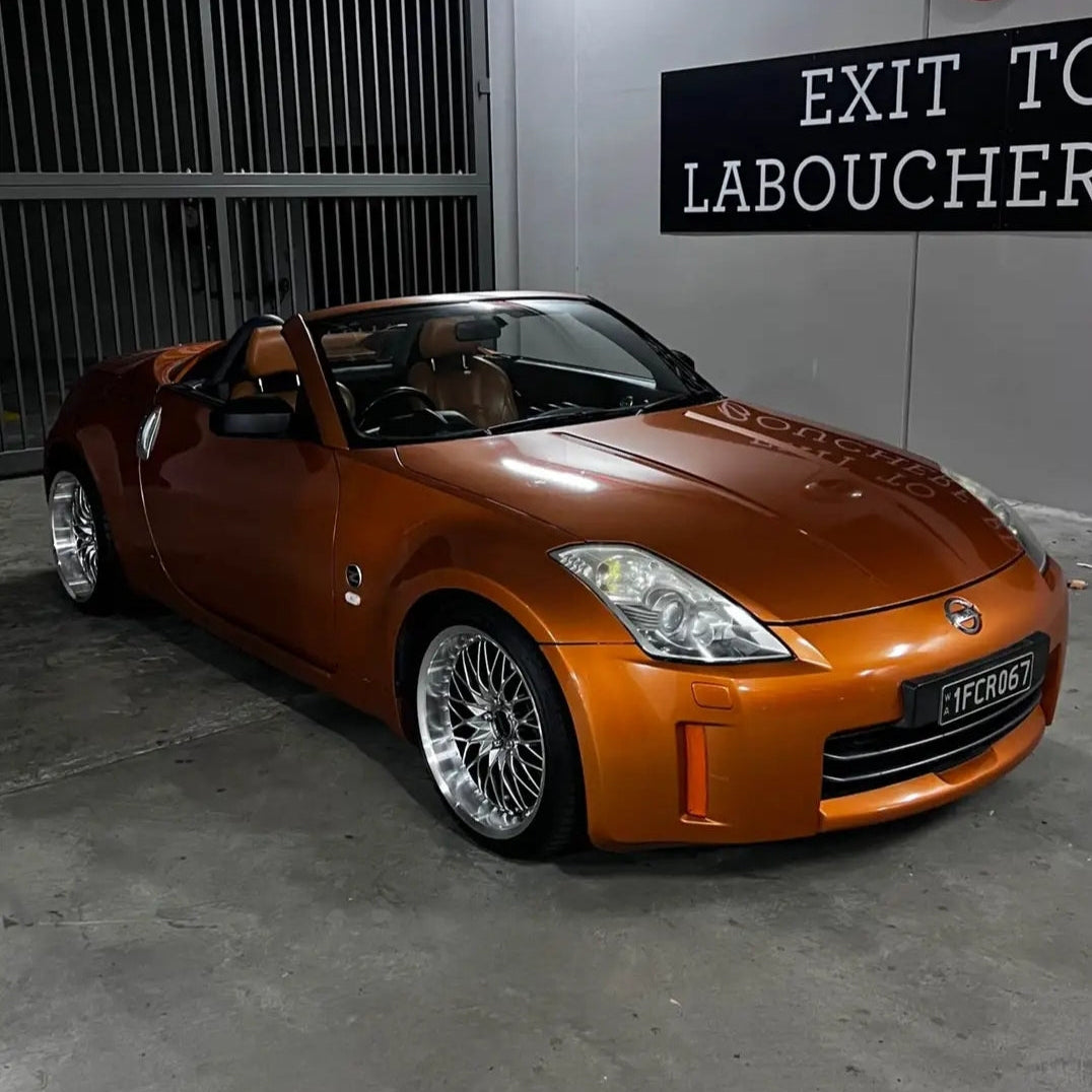 D-Speed DS-08 19X9.5 +25 & 19x10.5 +25 5x114.3 Wheel and tyre package