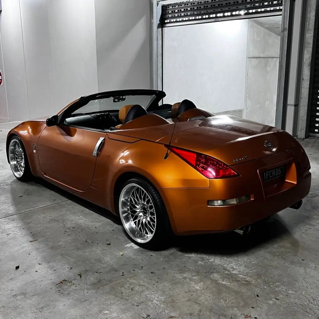 D-Speed DS-08 19X9.5 +25 & 19x10.5 +25 5x114.3 Wheel and tyre package