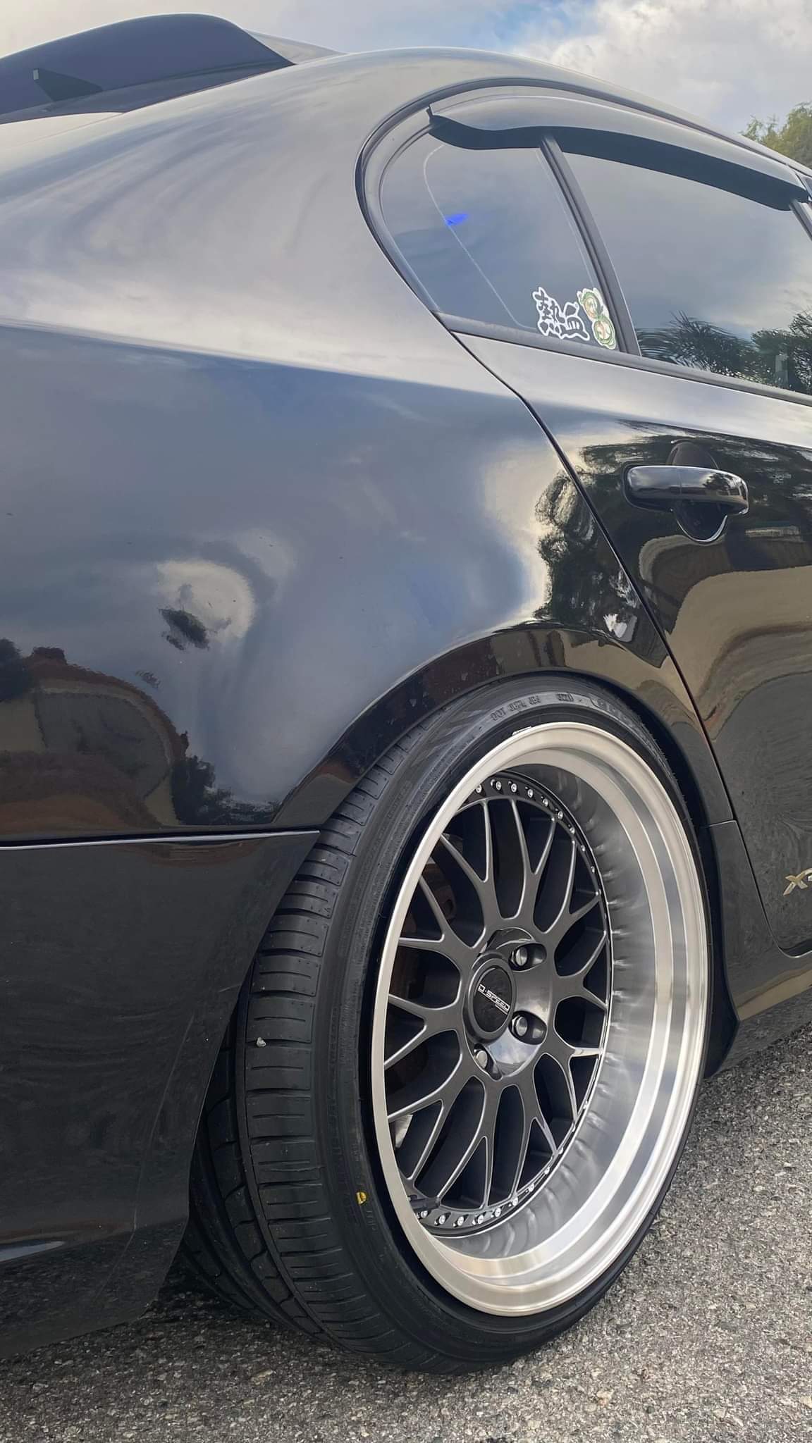 D-Speed DS-06 19X8.5 5x120 Wheel and tyre package