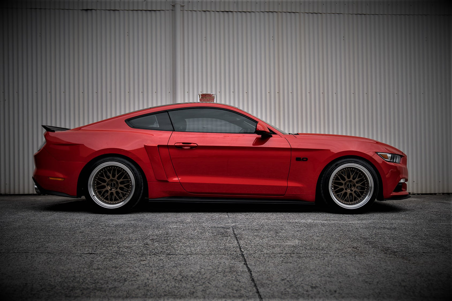 Ford Mustang- D-Speed DS-06 19x9.5 +25 & 19x10.5 +22