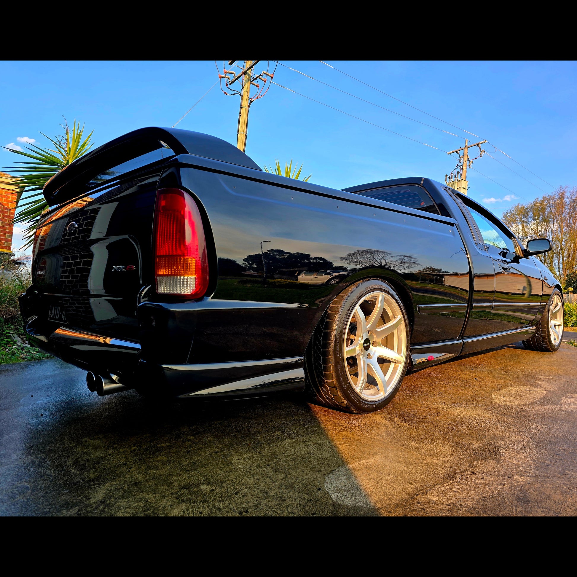 Ford BF Falcon Ute - D-Speed DS-07 18x8.5 & 9.5