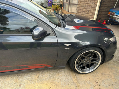 D-Speed  DS-09 19X9.5 +22 & 19x10.5 +22 5x114.3 Wheel and tyre package