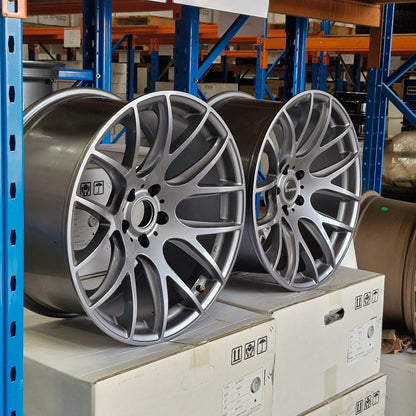 DS-05 19x9.5 +22 5x114.3 Grey PAIR (CLEARANCE ITEM)