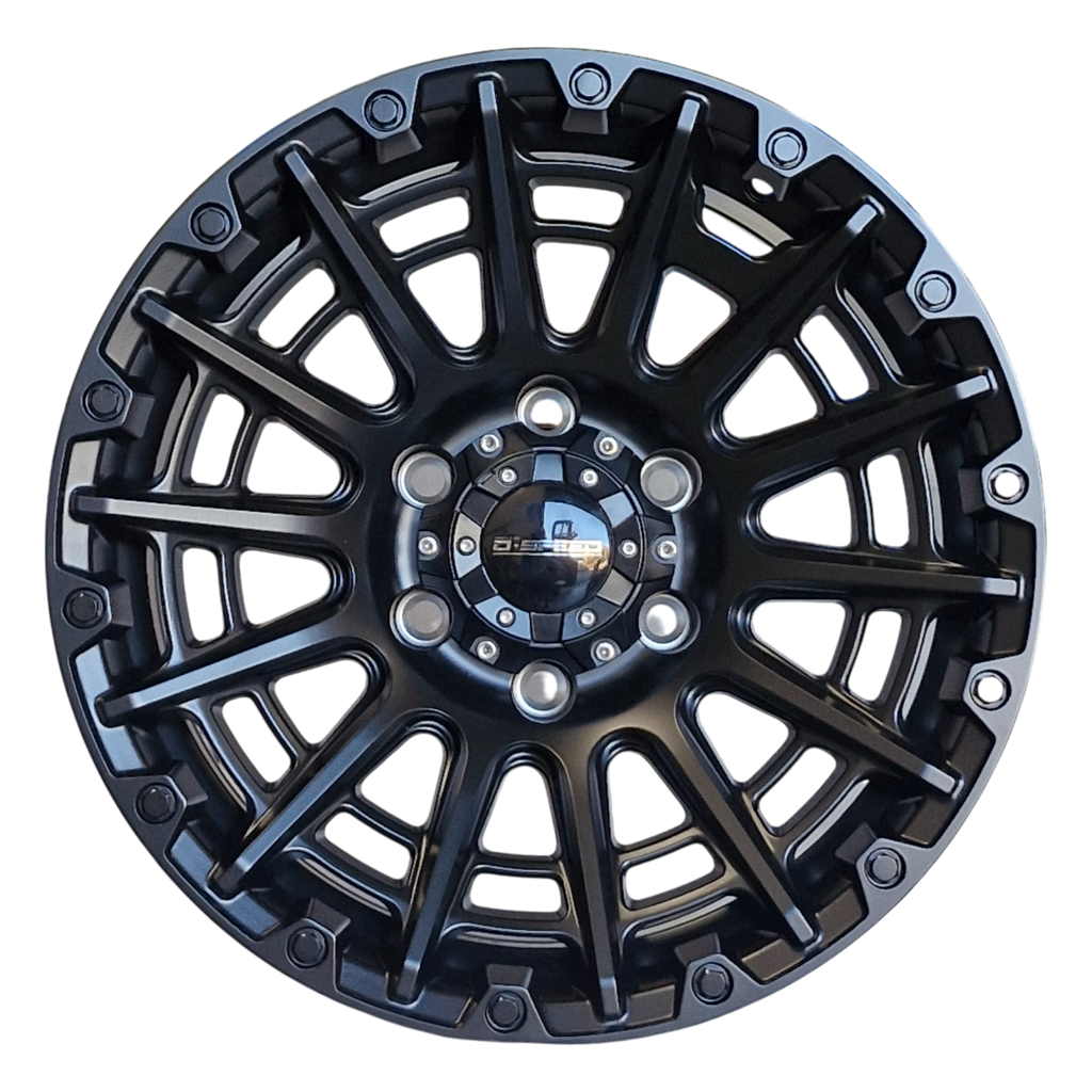 D-Speed XT-3 4x4 17x8.5  Satin Black