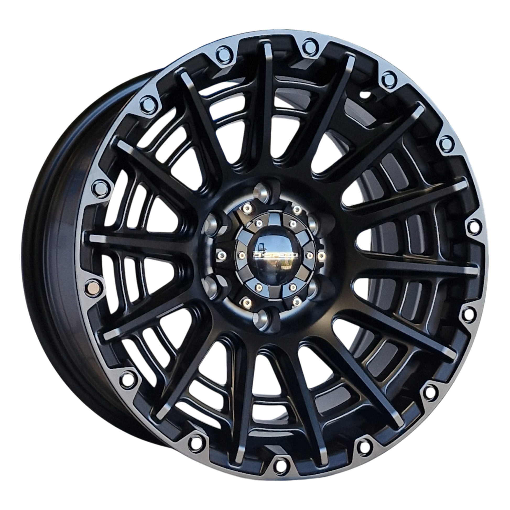 D-Speed XT-3 4x4 17x8.5  Satin Black