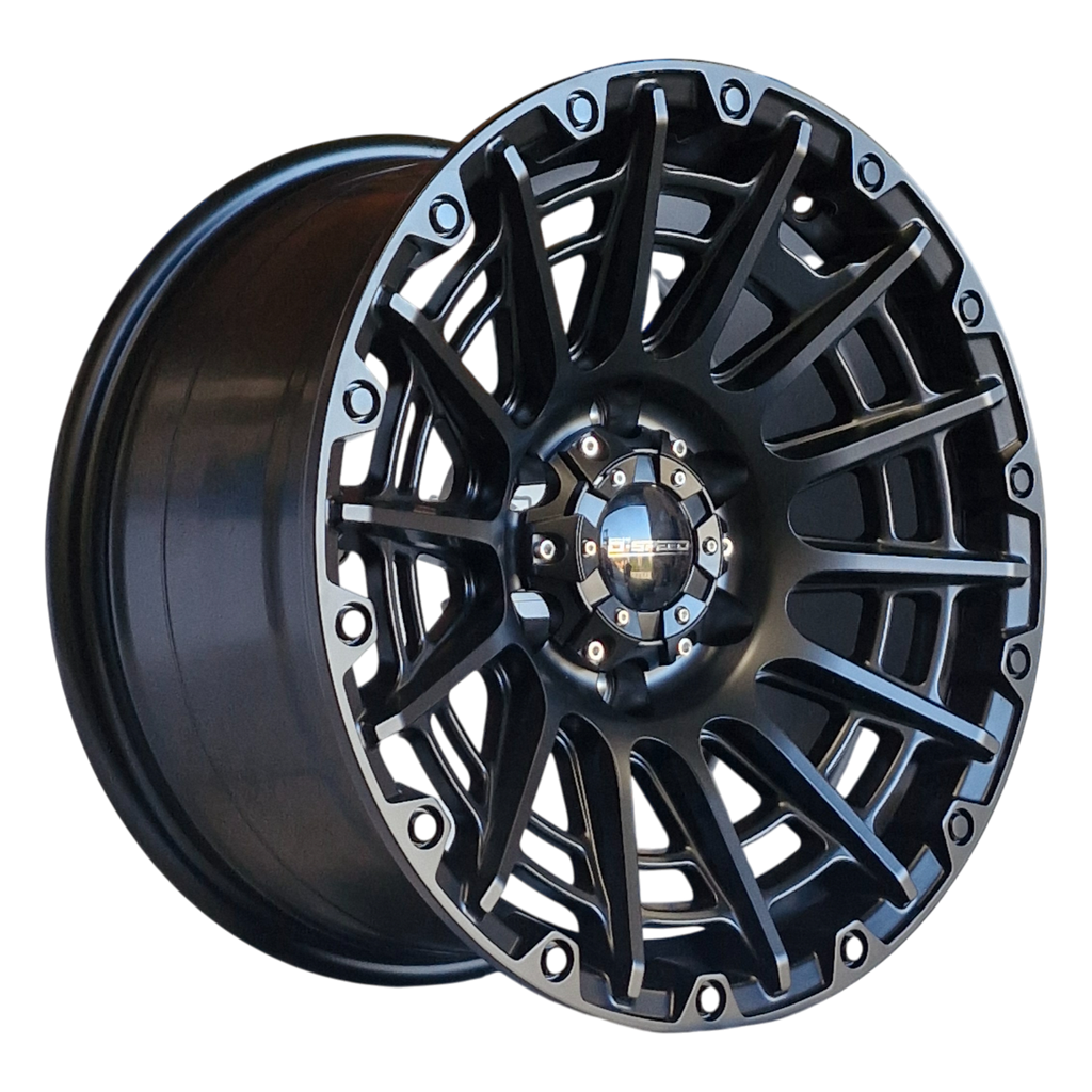 D-Speed XT-3 4x4 17x8.5  Satin Black