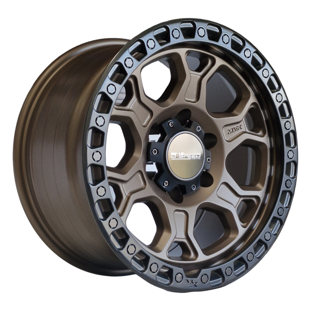 D-Speed XT-2 4x4 17x9  Matt Bronze