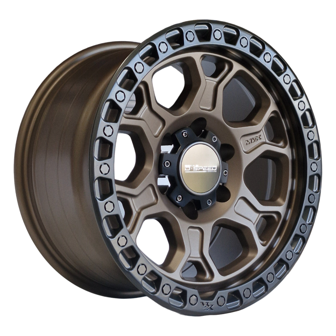 D-Speed XT-2 4x4 17x9  Matt Bronze