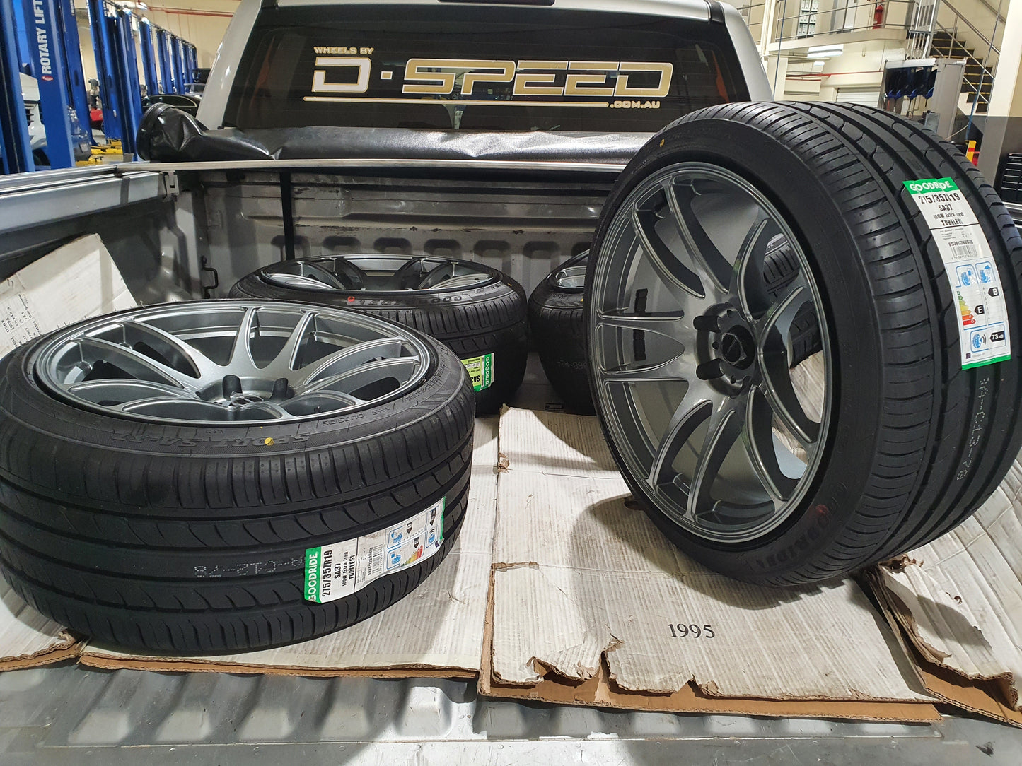 D-Speed DS-02 18x9.5 5x120 Wheel & Tyre Packages – Dspeed Performance ...