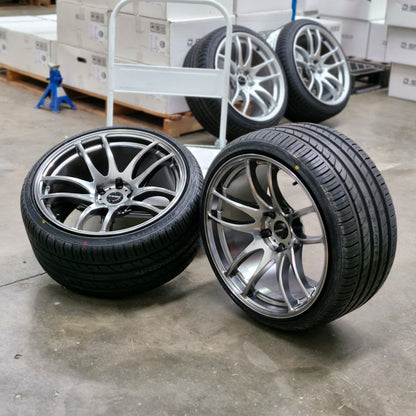 D-Speed DS-02 19X9.5 & 10.5 STAGGERED 5X114.3 Wheel and tyre packages