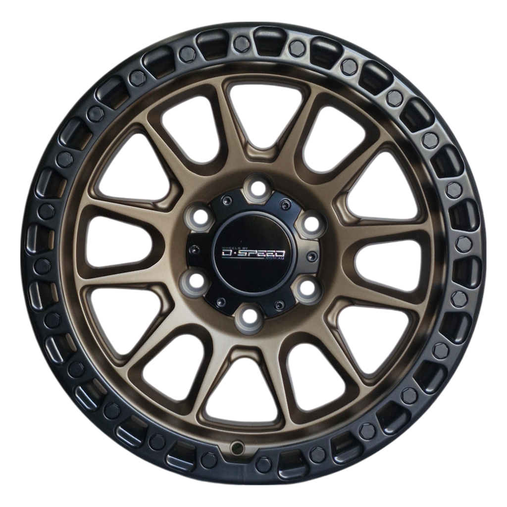 D-Speed XT-1 4x4 17x9  Matt Bronze