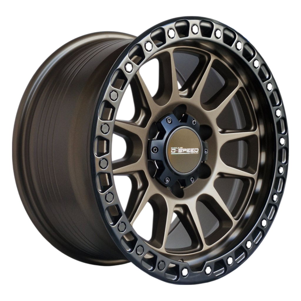 D-Speed XT-1 4x4 17x9  Matt Bronze