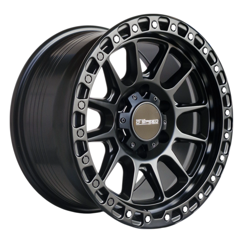 D-Speed XT-1 4x4 17x9  Satin Black