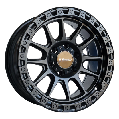 D-Speed XT-1 4x4 18x9 6x139.7  Satin Black