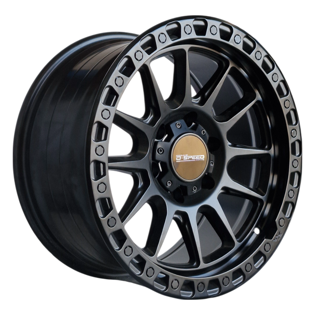 D-Speed XT-1 4x4 18x9 6x139.7  Satin Black