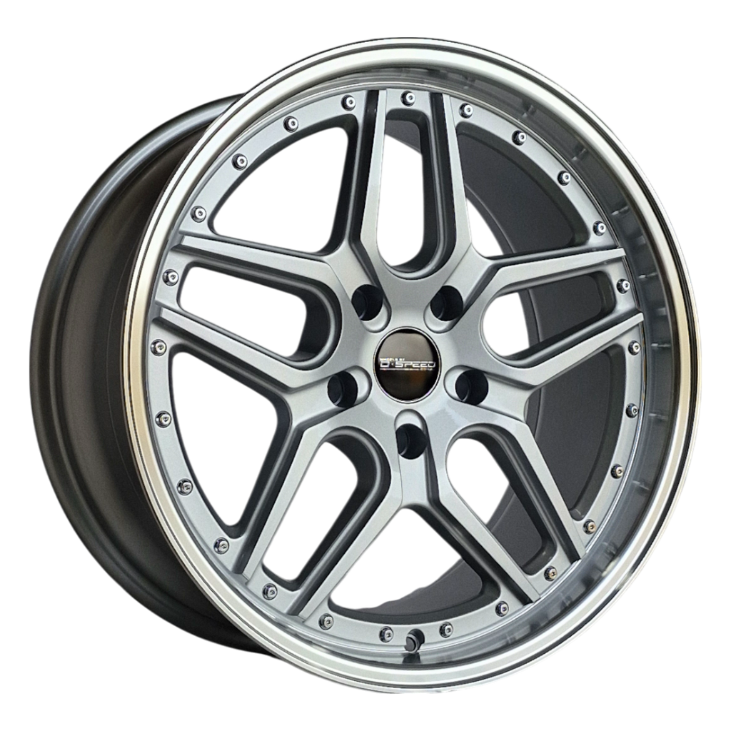 D-Speed  DS-09 19X8.5 +25 & 19x9.5 +22 5x114.3 Wheel and tyre package