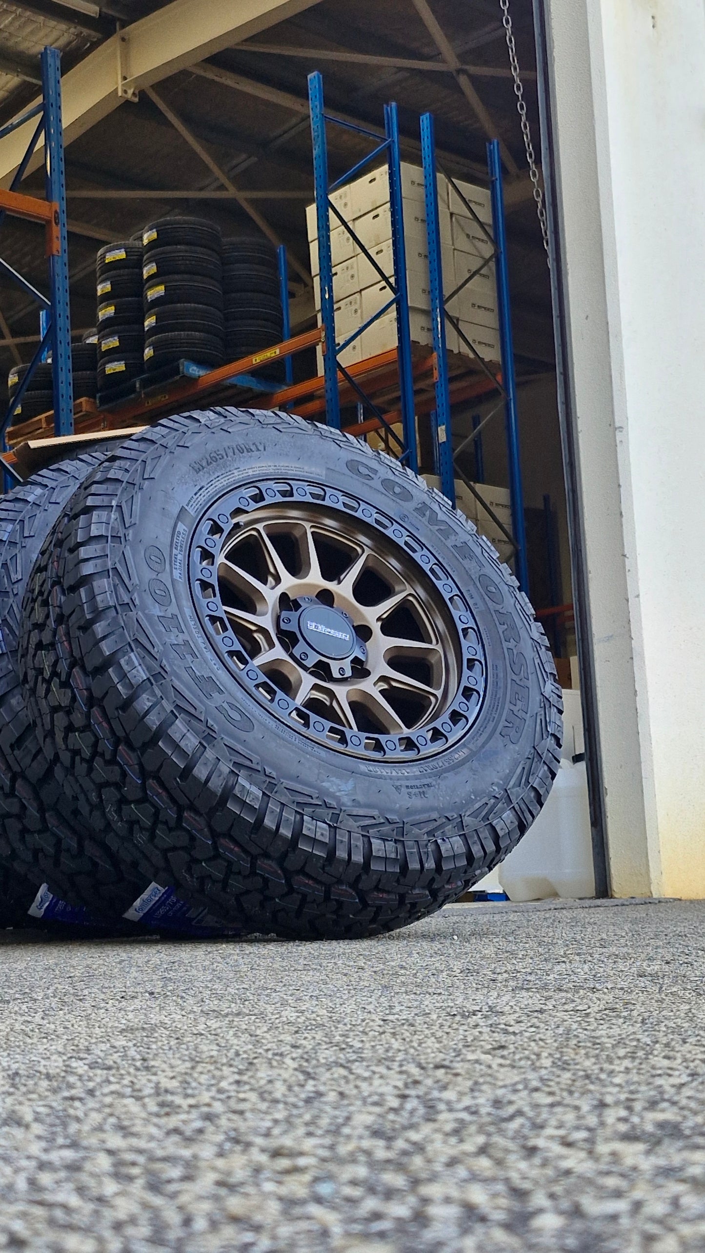 D-Speed XT-1 4x4 17x9  Matt Bronze