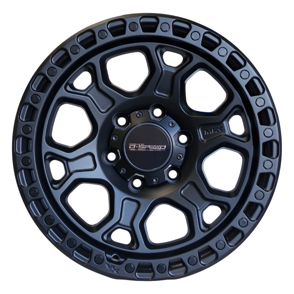 D-Speed XT-2 4x4 17x9  Satin Black