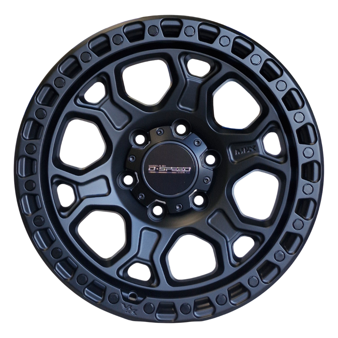 D-Speed XT-2 4x4 17x9  Satin Black