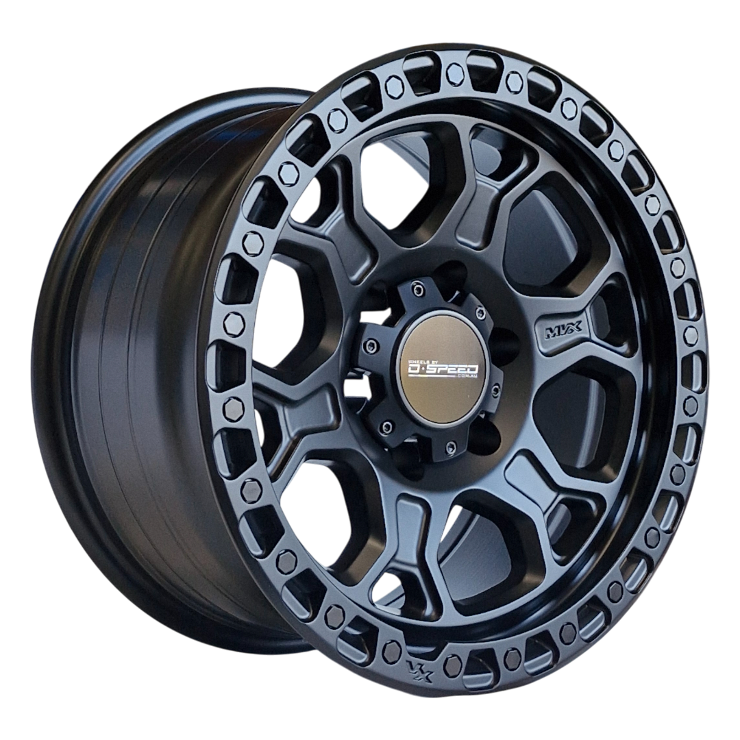 D-Speed XT-2 4x4 17x9  Satin Black