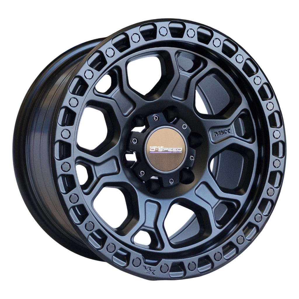 D-Speed XT-2 4x4 17x9  Satin Black