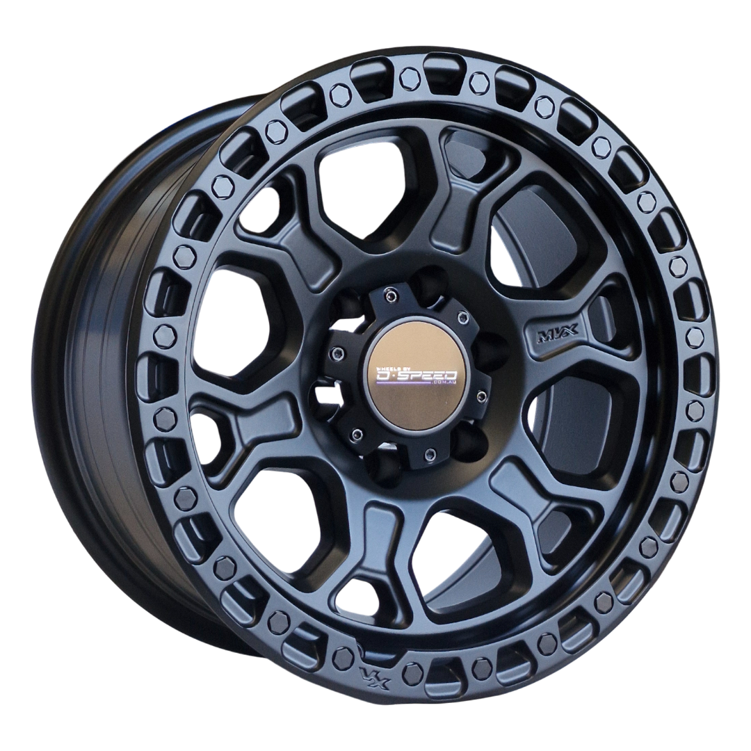 D-Speed XT-2 4x4 17x9  Satin Black