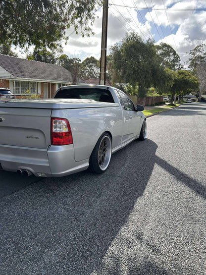D-Speed  DS-09 19X9.5 +22 & 19x10.5 +22 5x114.3 Wheel and tyre package