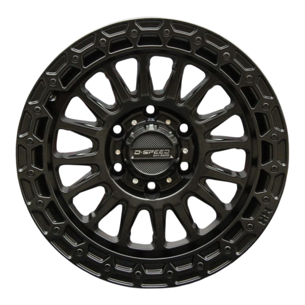 D-Speed MH-2 4x4 17x8.5  Satin Black