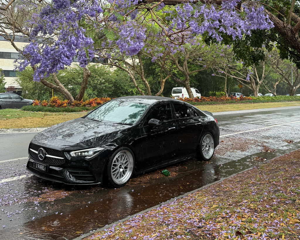 Mercedes cla250 with dspeed performance wheels ds06 ds-06 19x9.5 alloy wheels