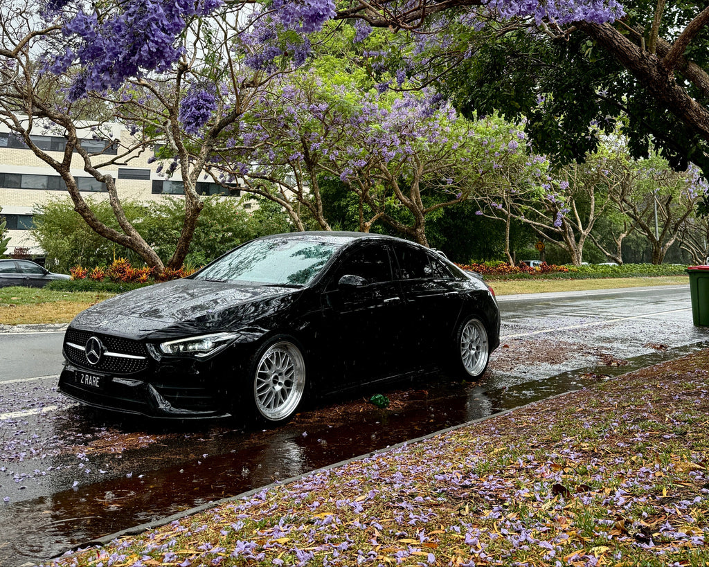 Mercedes cla250 with dspeed performance wheels ds06 ds-06 19x9.5 alloy wheels