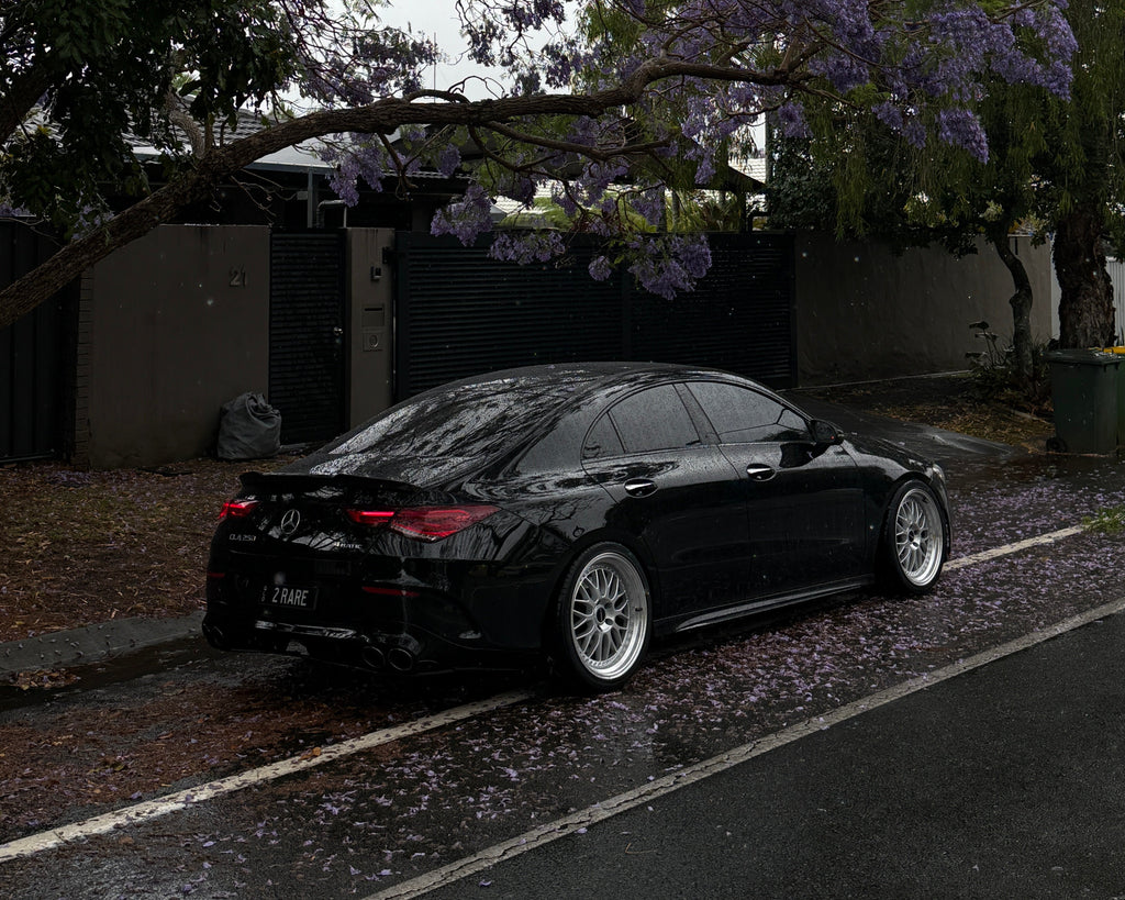 Mercedes cla250 with dspeed performance wheels ds06 ds-06 19x9.5 alloy wheels