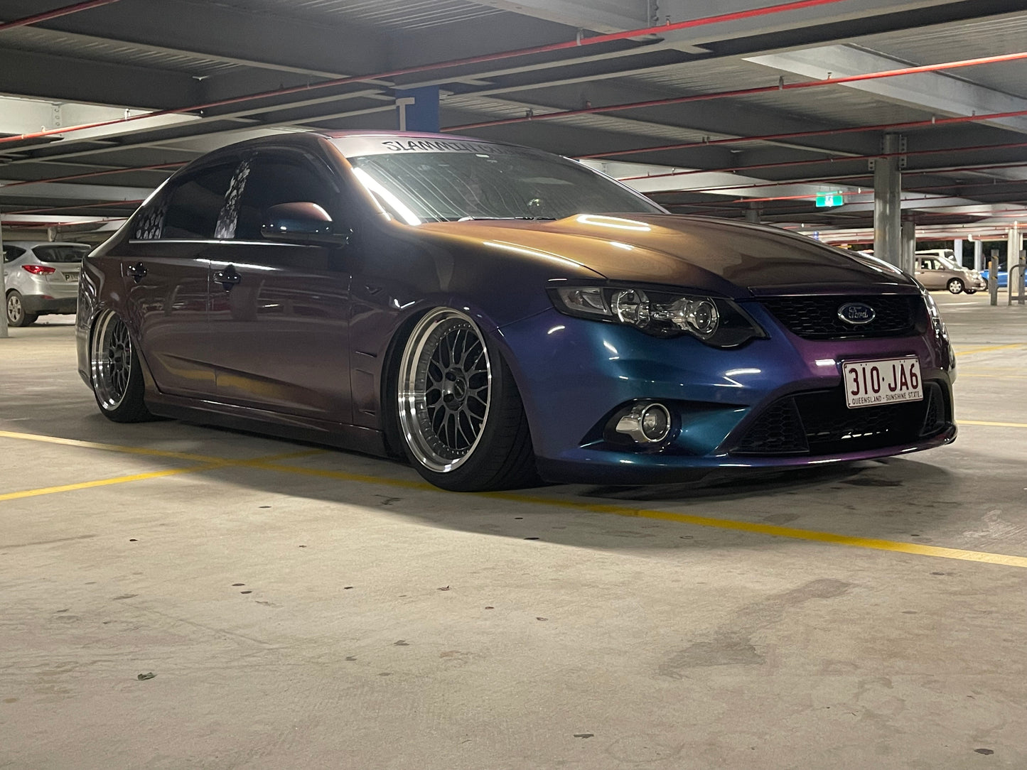 D-Speed  DS-06 19X9.5 5x114.3 Wheel and tyre package