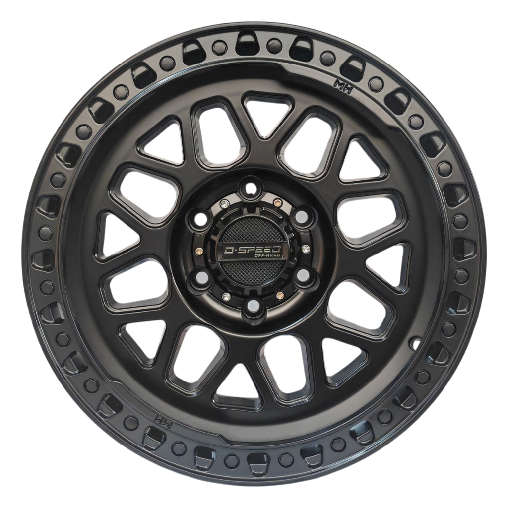 D-Speed MH-1 4x4 17x8.5  Satin Black