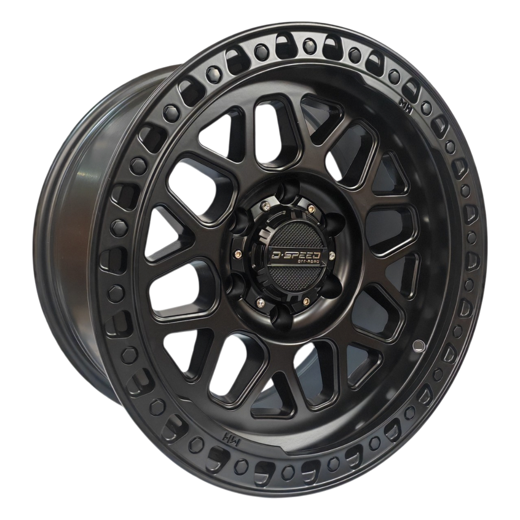 D-Speed MH-1 4x4 17x8.5  Satin Black