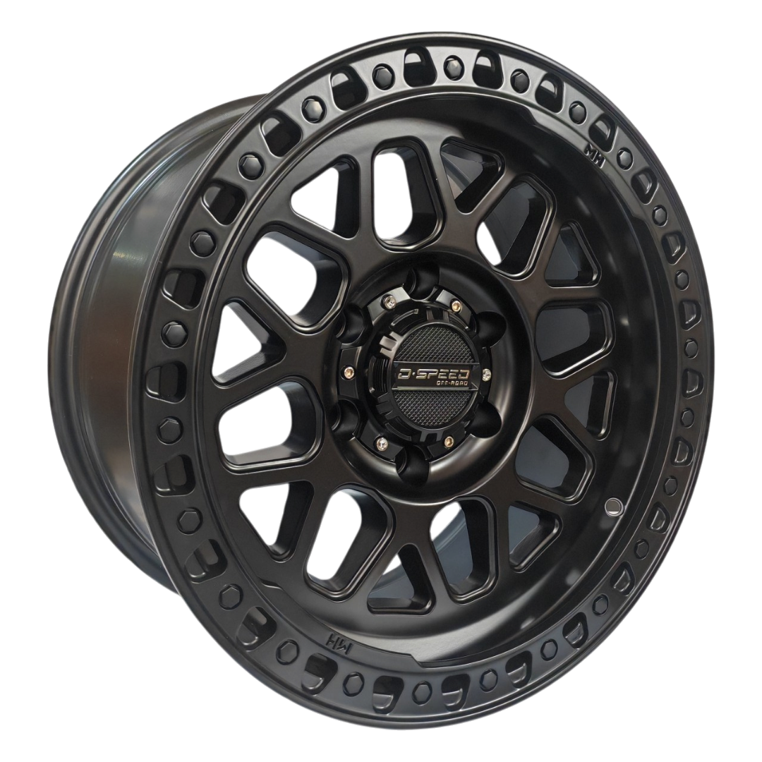 D-Speed MH-1 4x4 17x8.5  Satin Black