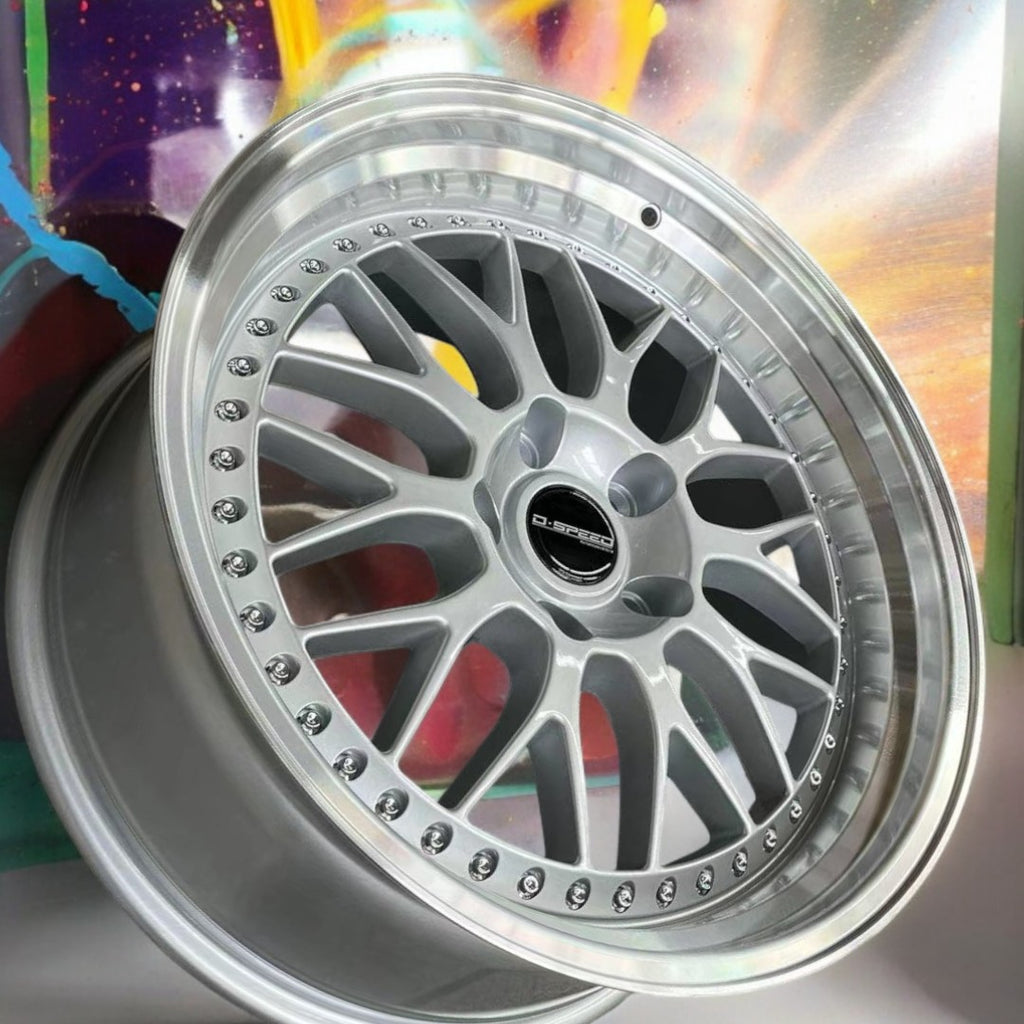 D-Speed  DS-06 19X8.5 5x114.3 Wheel and tyre package