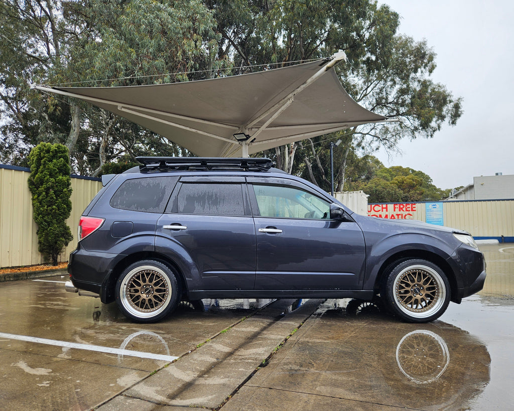 subaru forester with dspeed d-speed ds-06 ds06 wheels bronze alloy wheels