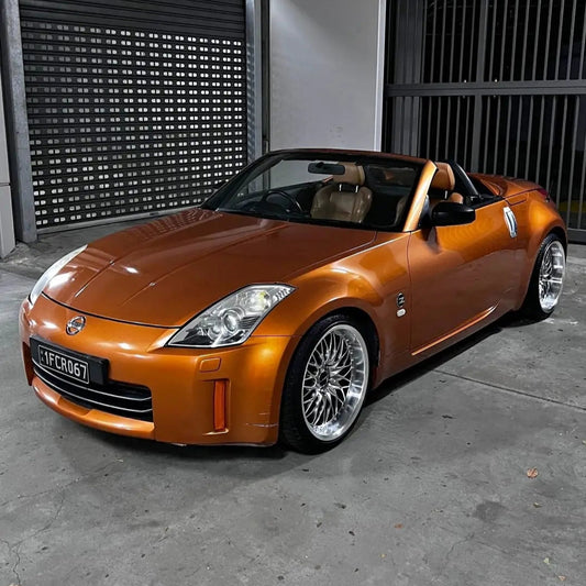 D-Speed  DS-08 19X9.5 +25 & 19x10.5 +25 5x114.3 Wheel and tyre package