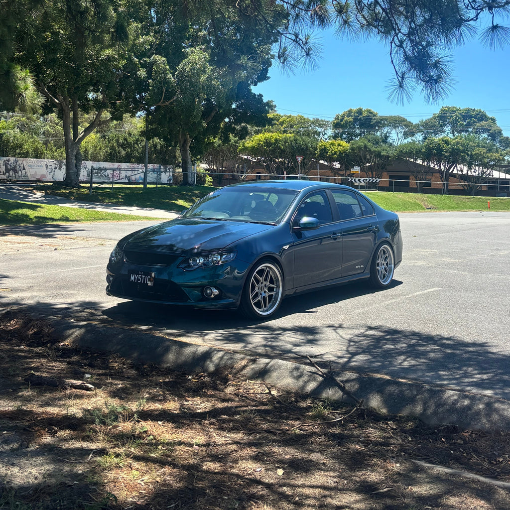 ford falcon fg sedan with dspeed d-speed ds09 ds-09 wheels alloy 18inch 19inch 19x9.5