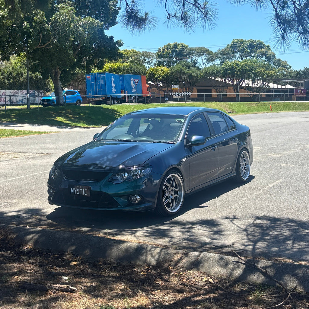 ford falcon fg sedan with dspeed d-speed ds09 ds-09 wheels alloy 18inch 19inch 19x9.5