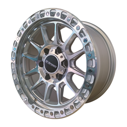 D-Speed XT-1 4x4 17x9 6x139.7  Machined Silver