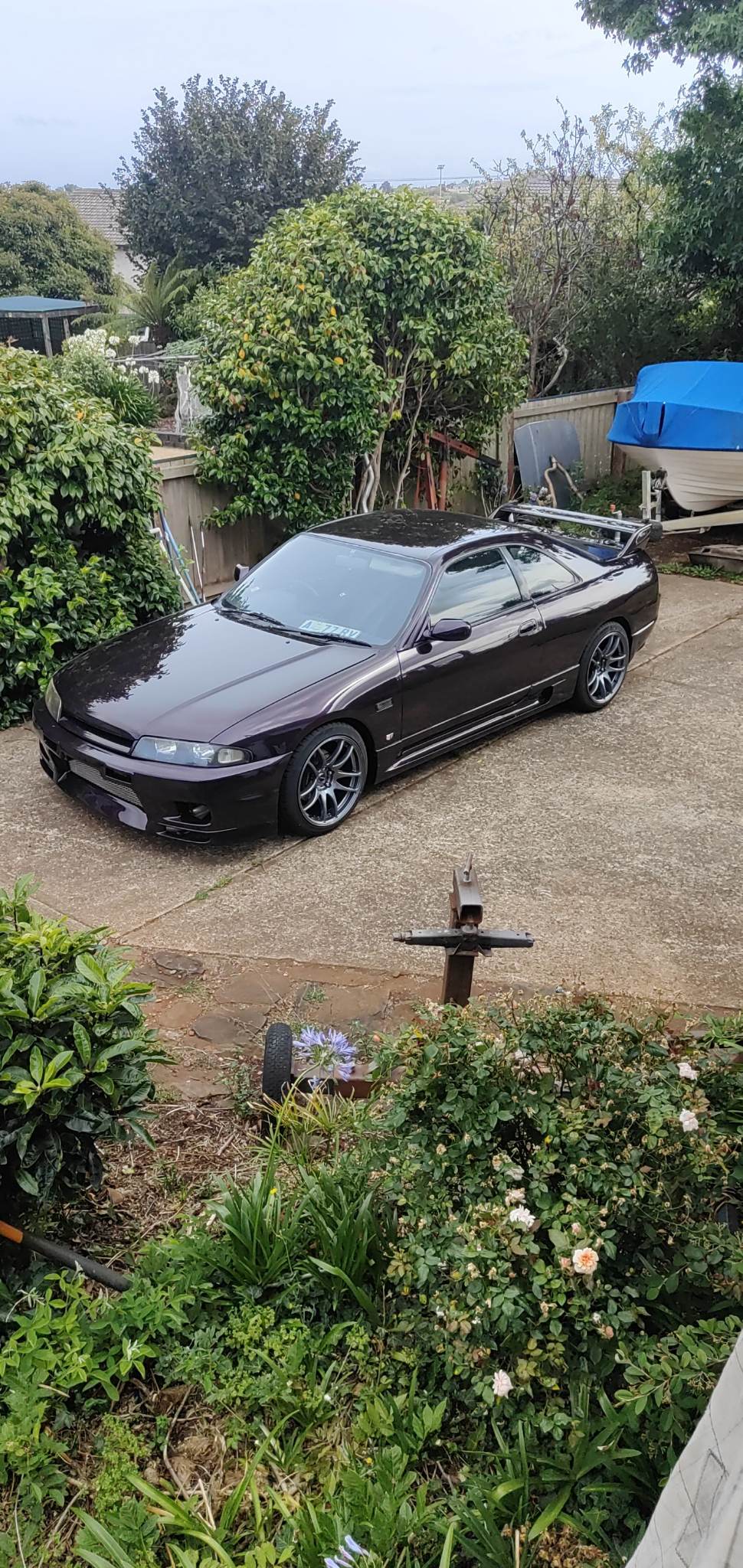 Nissan R33 Skyline - D-Speed DS-02 18x9.5 +22 Gunmetal – Dspeed ...