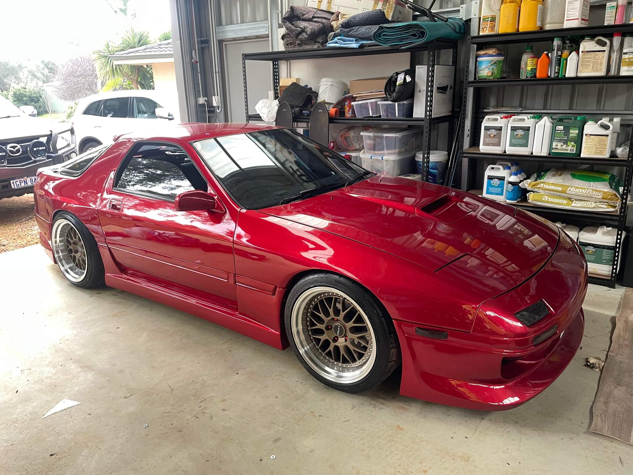 Mazda FC RX7 - D-Speed DS-06 18x9.5 & 10.5 – Dspeed Performance Wheels