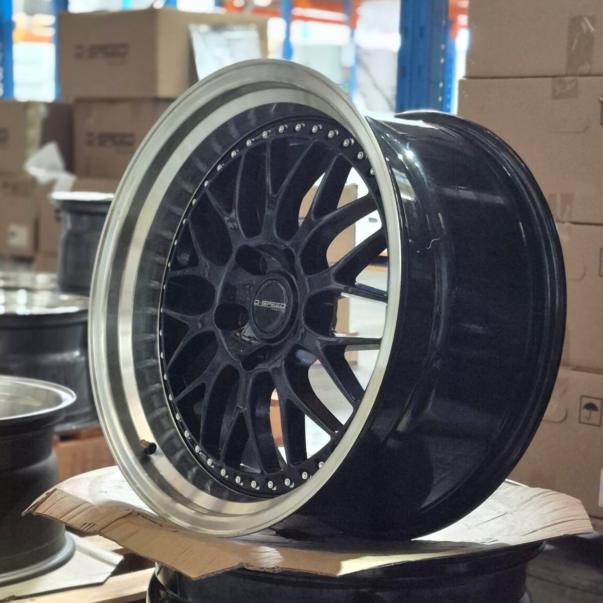 DS-06 19x9.5 +30 5x120 Gloss Black(CLEARANCE ITEM)