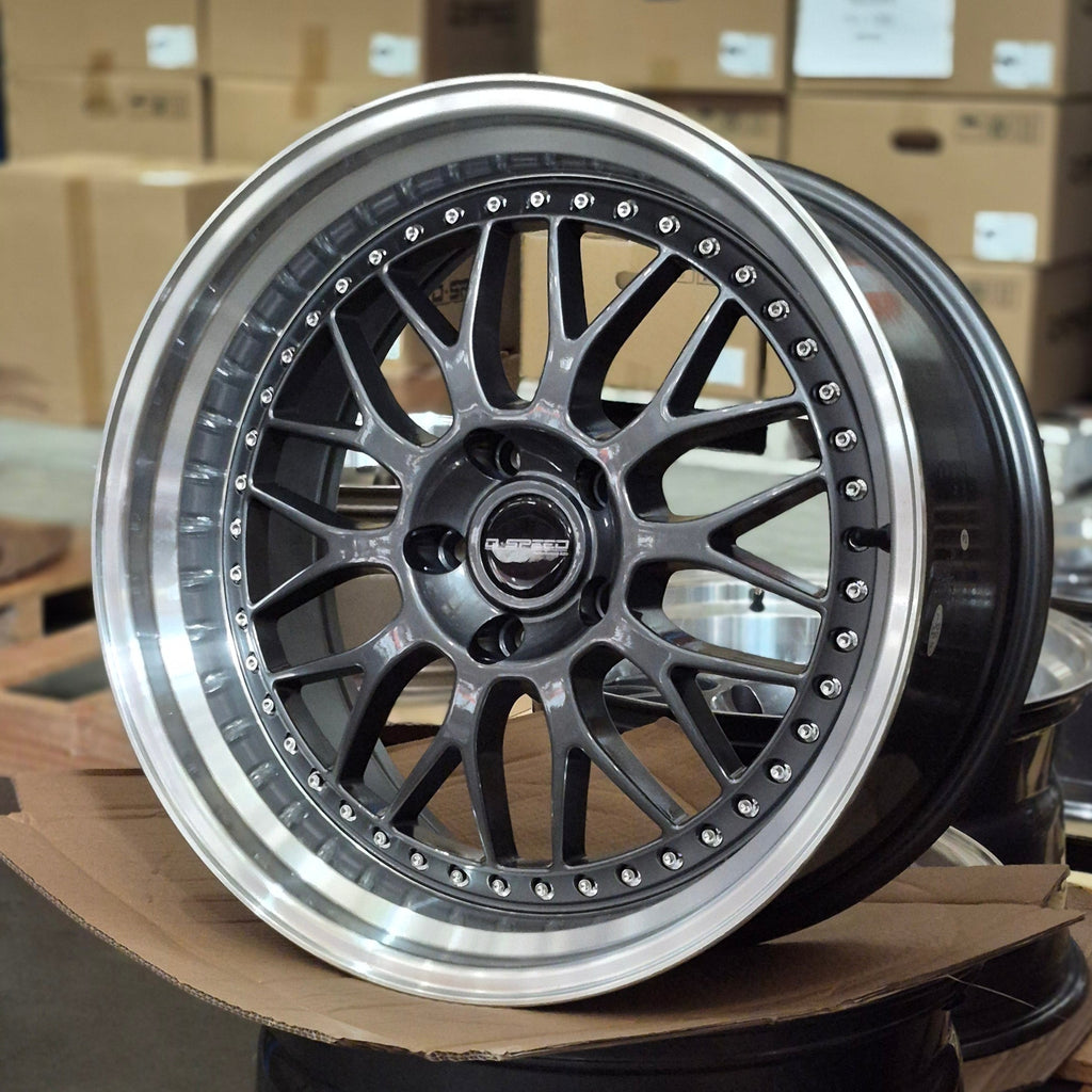 DS-06 19x9.5 +22 5x114.3 Gunmetal (CLEARANCE ITEM) (Copy)