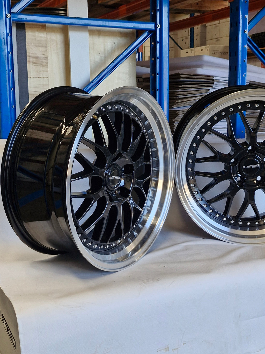 DS-06 19x8.5 +30 5x120 Gloss Black(CLEARANCE ITEM)